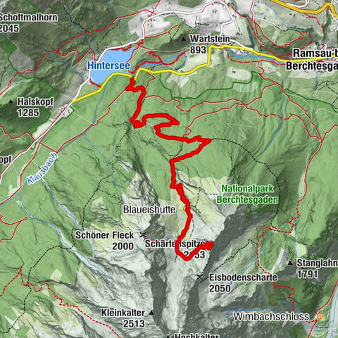 Blaueis - Schärtenspitze