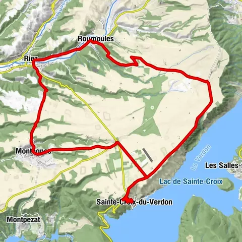 SAINTE-CROIX-DU-VERDON - Balade sensorielle à vélo