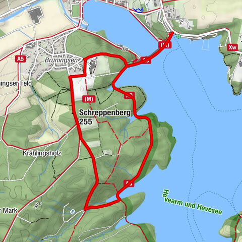 Rundwanderweg A3 - Brüningsen