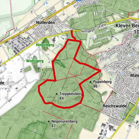 Von den Sieben Quellen durch den Reichswald