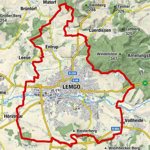Landwehrweg Lemgo