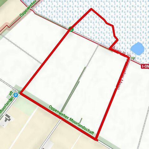 Oppenweher Moor – Rundwanderweg III (orange)  