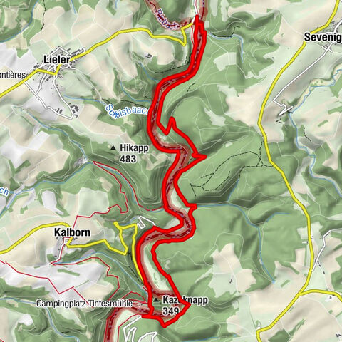 Nat'Our Route 1 - Dreiländereck