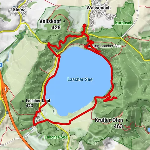 Laacher Rundweg - Geopfad-Route L