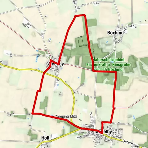 Wanderung Medelby-West