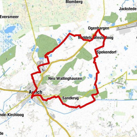 Aurich Rundtour (Ostroute)