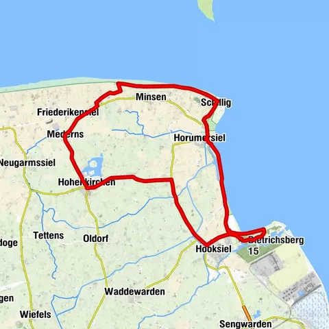 Schillig-Hooksiel-Rundtour
