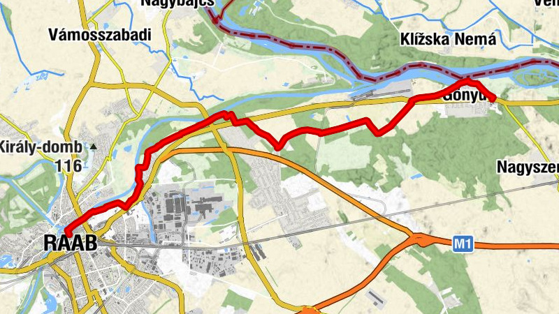 ST204a Győr - Gönyü