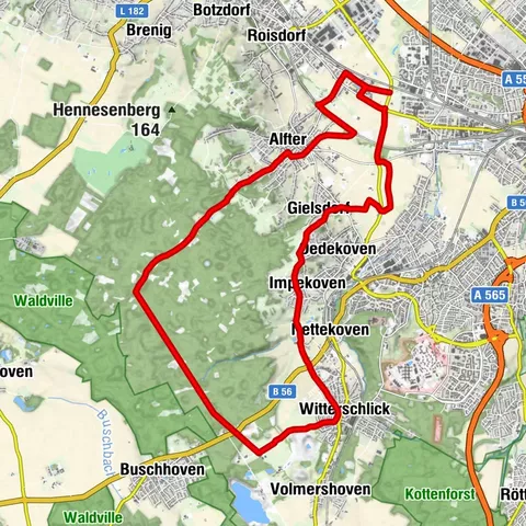 Schleife Alfter - Rheinische Apfelroute