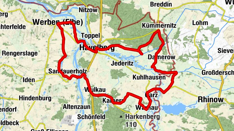 Natur und Hanse-Route im Norden des Elb-Havel-Winkels