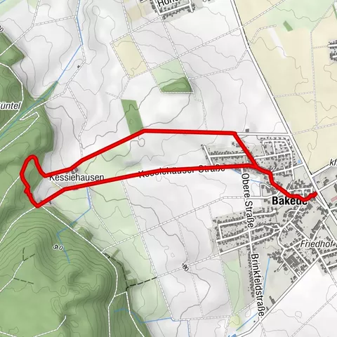 Naturpark-Wanderweg Weg der Sinne / 4,9 km