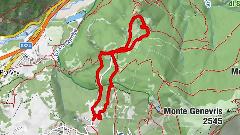 SAUZE D'OULX ring Gran Villard - Croce Ghiotti