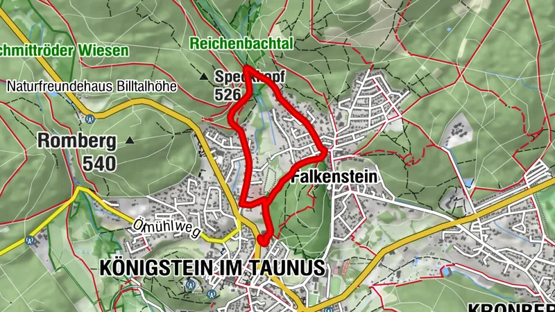 Heilklima-Wanderweg Königstein 3 (KS3)
