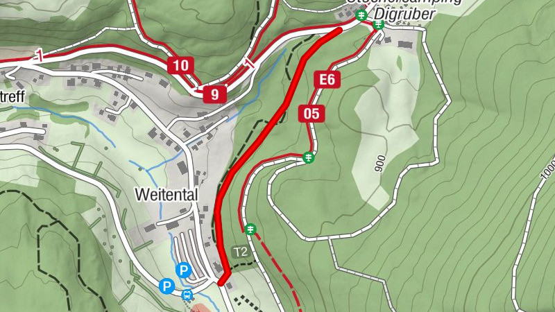Winterwanderweg Kuhgasse