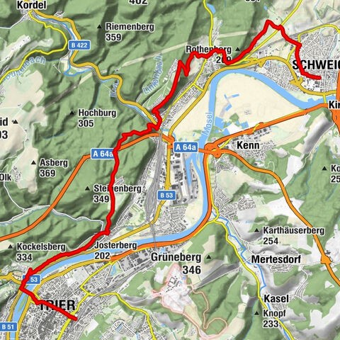 Moselsteig Stage 05: Trier – Schweich