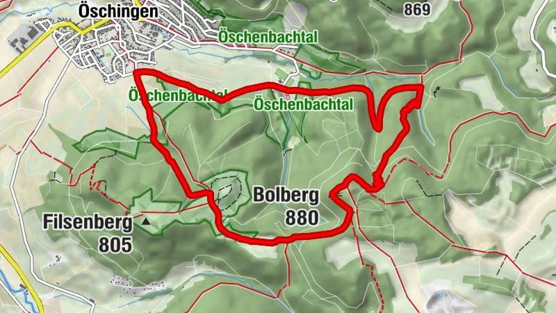 Öschingen auf Bolberg