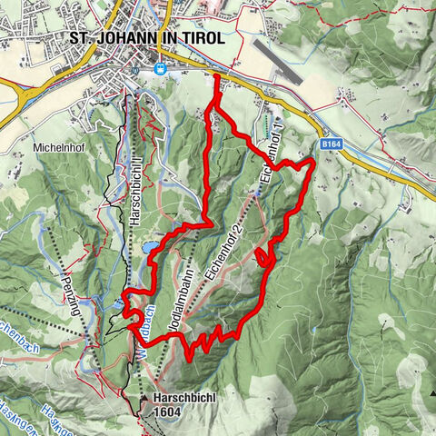St. Johann in Tirol: Wasserfall & 3 Seen am Kitzbüheler Horn