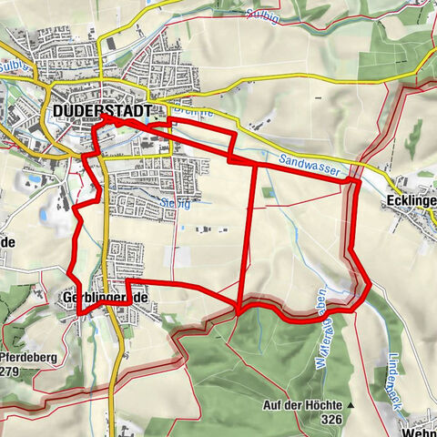 Duderstadt. Zum Naturschutzgebiet Grenzstreifen