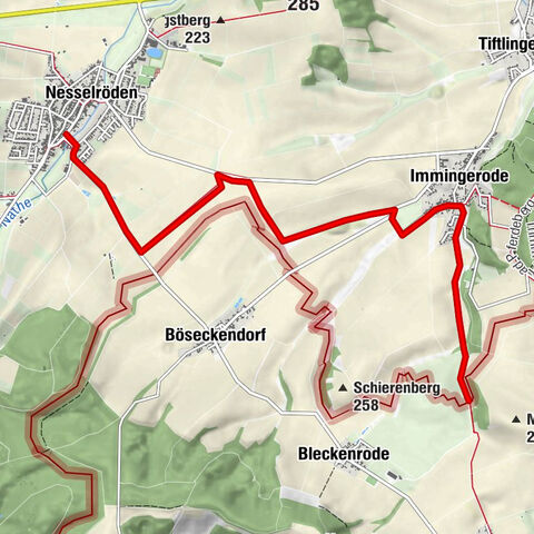 Eichsfeld-Wanderweg Etappe 1