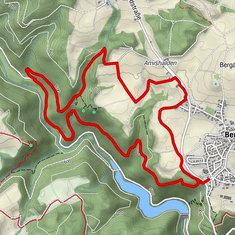 "Hutpfad" hiking trail