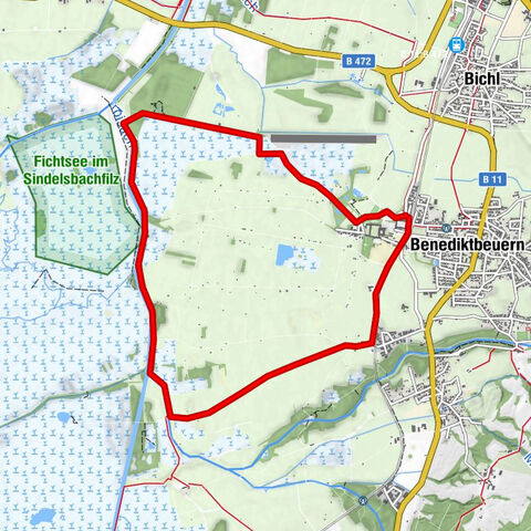 Moosrundweg 1 durchs Loisach-Kochelsee-Moor