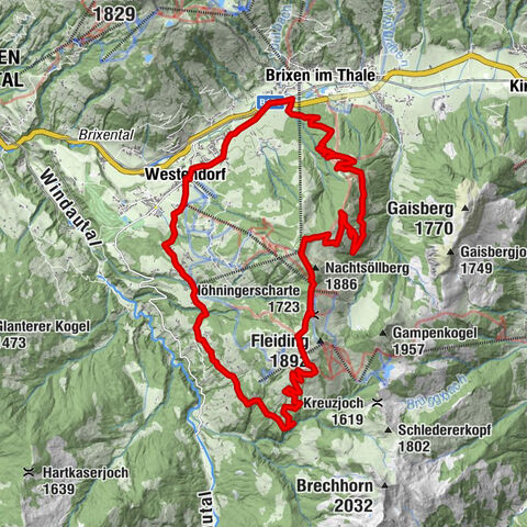 Route 209: Brechhornhaus-Choralpe