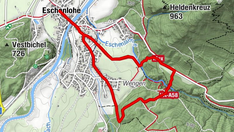 Asamklamm über Katzensteg