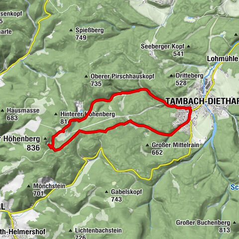 Wanderung zum Spitterfall