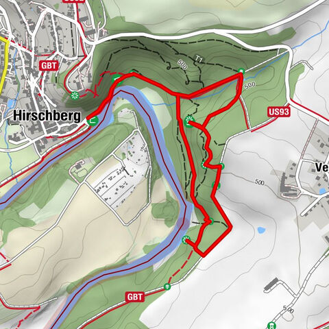 Hirschberg Primeval Forest Trail - Thuringian Primeval Forest Trails