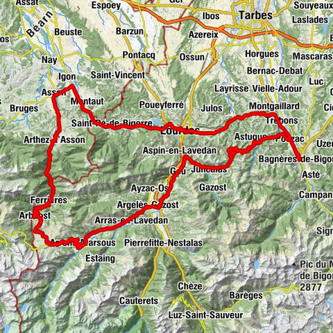 Le col du Soulor par Ferrières