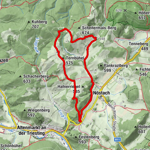 Panorama hike Hafnerberg